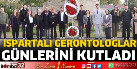 Ispartalı Gerontologlar günlerini kutladı