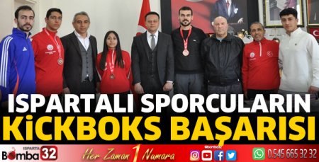 Ispartalı sporcuların Kickboks başarısı