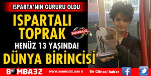 ISPARTALI TOPRAK GURURUMUZ OLDU