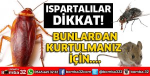 ISPARTALILAR BU HABERE DİKKAT 