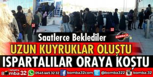 ISPARTALILAR ORAYA AKIN ETTİ