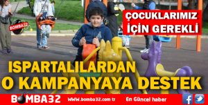 ISPARTALILARDAN O KAMPANYAYA DESTEK  