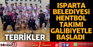 Isparta'nın altın çocukları zirvede başladı