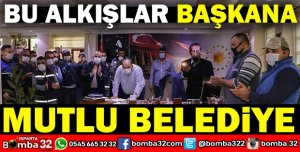 ISPARTANIN EN BAŞARILI BELEDİYESİNDE YÜZLER GÜLÜYOR