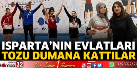 Isparta'nın evlatları damga vurdu 