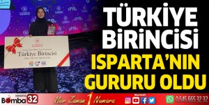 Isparta'nın gururu oldu
