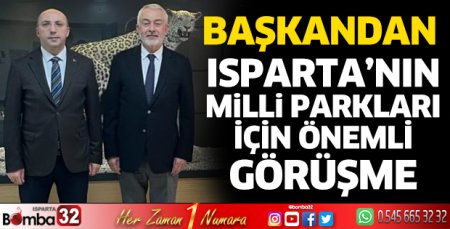 Isparta'nın milli parklarıyla ilgili istişare