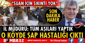 ISPARTA'NIN O KÖYÜNDE ŞAP HASTALIĞI TESPİT EDİLDİ