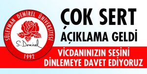 ISPARTA'NIN OLUMSUZLUKLARLA ANILMASINI İSTEMİYORUZ