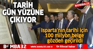 ISPARTA'NIN TARİHİ GÜN YÜZÜNE ÇIKIYOR