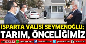 Isparta'nın tarımda yol gitmesi lazım