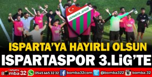 ISPARTASPOR 3.LİG'TE