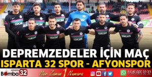 Ispartaspor –Afyonspor özel maçta karşılaşacak