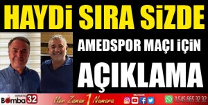 ISPARTASPOR BAŞKANLARINDAN AMEDSPOR MAÇ ÖNÜ AÇIKLAMALARI