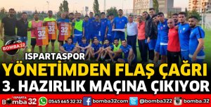 ISPARTASPOR KEMERSPOR İLE HAZIRLIK MAÇI YAPACAK