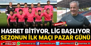 ISPARTASPOR SEZONUN İLK MAÇINA ÇIKIYOR