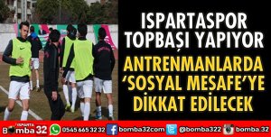 ISPARTASPOR TOPBAŞI YAPIYOR