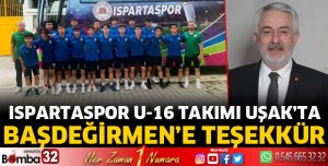 Ispartaspor U-16 Takımı Uşak'ta