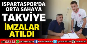 ISPARTASPOR’DAN ORTA SAHAYA TAKVİYE