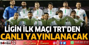 Ispartaspor’un ilk maçı TRT’de