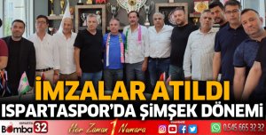 Ispartaspor'da Şimşek Dönemi