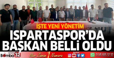 Ispartaspor'da yeni başkan belli oldu