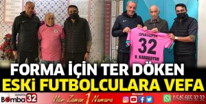 Ispartaspor'dan ahde vefa