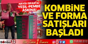 Ispartaspor'un kombine ve bilet satışları başladı