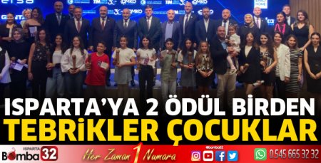Isparta'ya 2 ödül birden