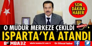 ISPARTA'YA BESTAMİ ZABUN ATANDI 