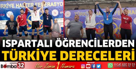 Isparta'ya büyük gurur yaşattılar
