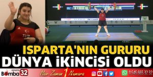 Isparta'ya büyük gurur yaşattı 