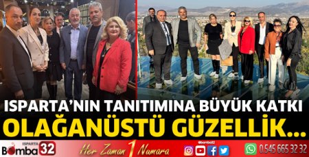Isparta'ya hayran kaldılar 