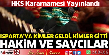 Isparta'ya kimler geldi, kimler gitti