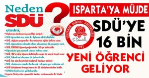ISPARTA'YA MÜJDE 