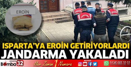 Isparta'ya uyuşturucu getiriyorlardı