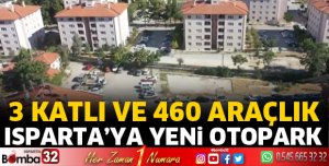 Isparta'ya yeni otopark