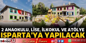 Isparta'ya 5 eğitim öğretim binası yapımı ihale tarihleri belli oldu