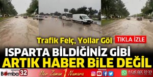 İstanbul Caddesi sağanak sonrası bildiğiniz gibi