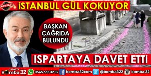 İSTANBUL 'GÜL' KOKUYOR