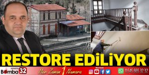 İstasyon binası restore ediliyor
