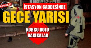 İstasyon Caddesinde Hareketli Dakikalar!