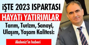İŞTE 2023 ISPARTASI