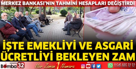 İşte Asgari ücretliyi ve emekliyi bekleyen zam!