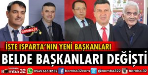 İŞTE BELDE BELEDİYE BAŞKANLARI