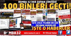 İŞTE BOMBA 32’NİN O HABERLERİ