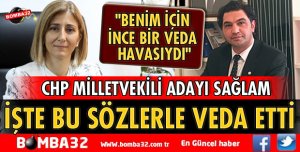 İŞTE BU SÖZLERLE VEDA ETTİ