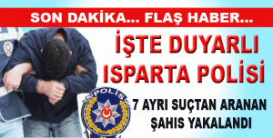 İŞTE DUYARLI ISPARTA POLİSİ
