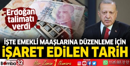 İşte emekli maaşlarına düzenleme için işaret edilen tarih