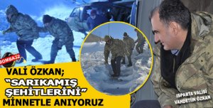 Vali Özkan Sarıkamış'ı Unutanı Ecdat Affetmez